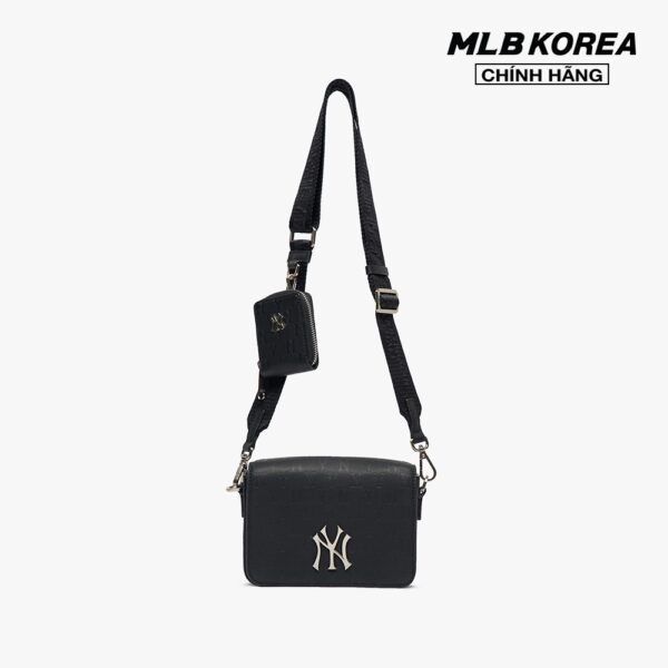 MLB - Túi đeo chéo phom chữ nhật thời trang Monogram Embo 3ACRS032N-50BKS - Hình ảnh 5