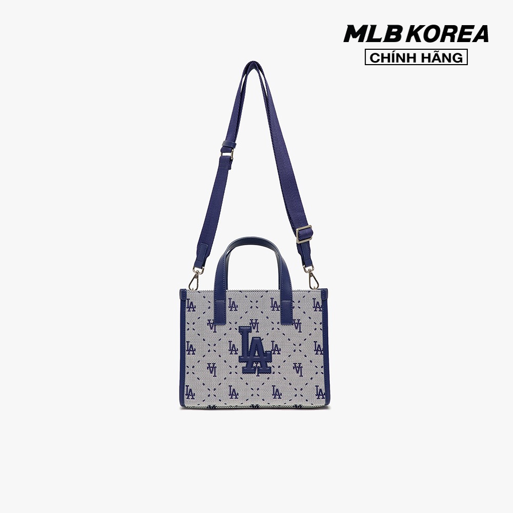 MLB Korea Big Diamond Monogram Jacquard Large Tote Bag