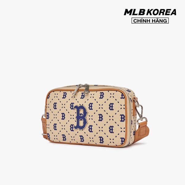 MLB - Túi đeo chéo unisex chữ nhật Diamond Monogram Jacquard 3ACRM013N-43SAL - Hình ảnh 2