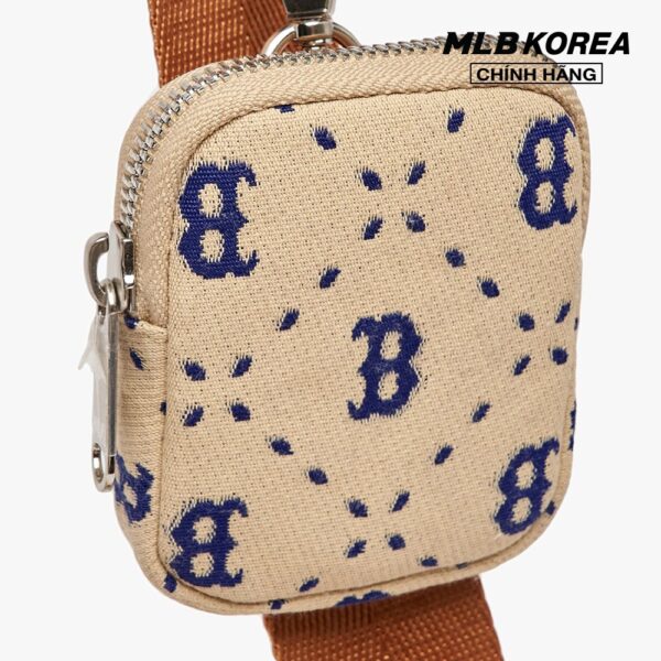 MLB - Túi đeo chéo unisex chữ nhật Diamond Monogram Jacquard 3ACRM013N-43SAL - Hình ảnh 6