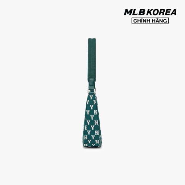 MLB - Túi đeo vai chữ nhật Classic Monogram Jacquard Hobo 3ABQS102N-50GND - Hình ảnh 4