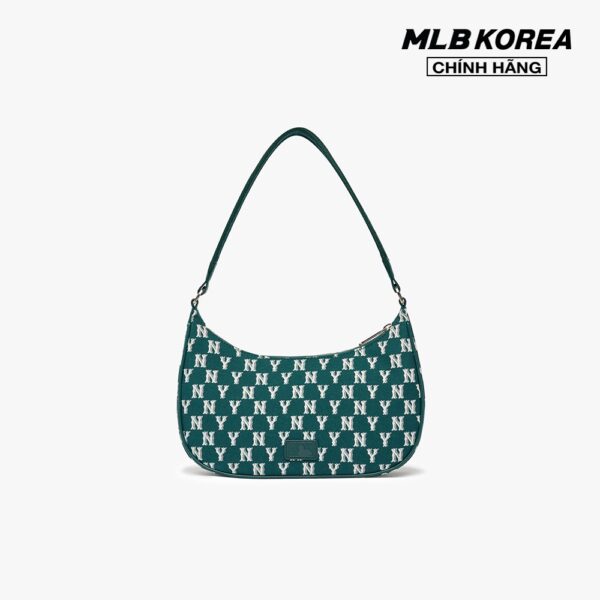 MLB - Túi đeo vai chữ nhật Classic Monogram Jacquard Hobo 3ABQS102N-50GND - Hình ảnh 5