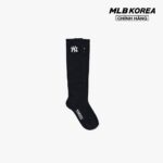 MLB – Vớ cổ cao unisex Basic Big Logo 3ASOK112N-50BKS