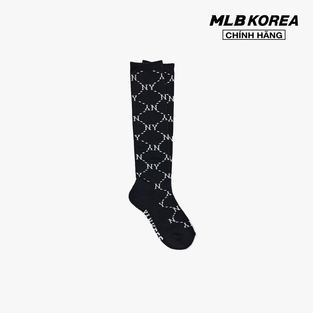 MLB – Vớ cổ cao unisex Dia Monogram 3ASOKM12N-50BKS