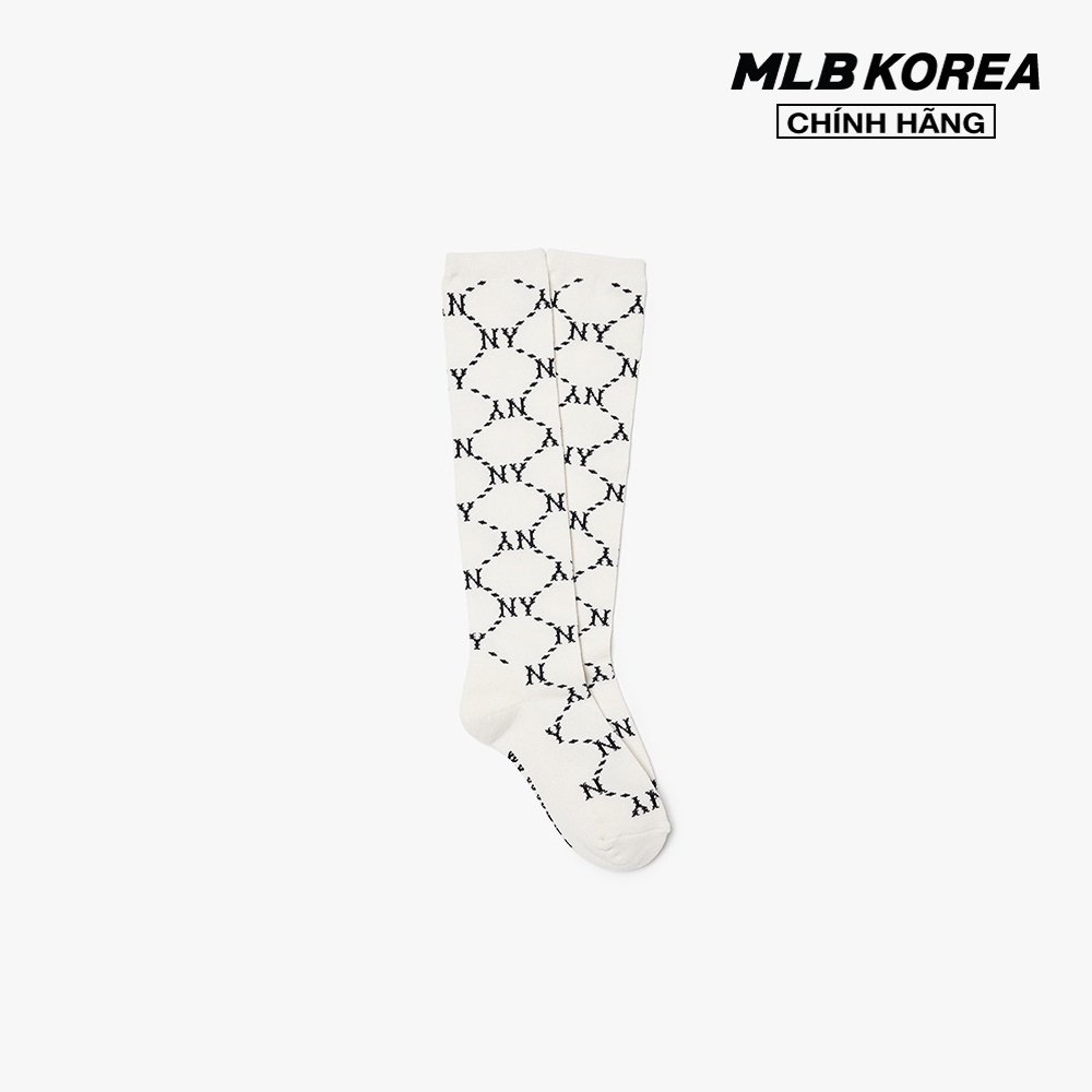 MLB – Vớ cổ cao unisex Dia Monogram 3ASOKM12N-50CRS