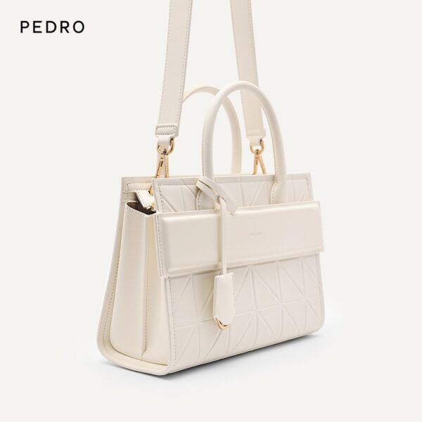 PEDRO Tote Bag Mùa xuân Túi xách nữ mới Đơn giản Zipper Travel Shoulder Bag PW2-46390014-1 - Hình ảnh 7