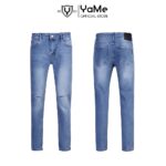 Quần Jean Dài Nam Slimfit Đơn Giản Thời Trang Thương Hiệu Y2010 B43 21623 |YaMe|