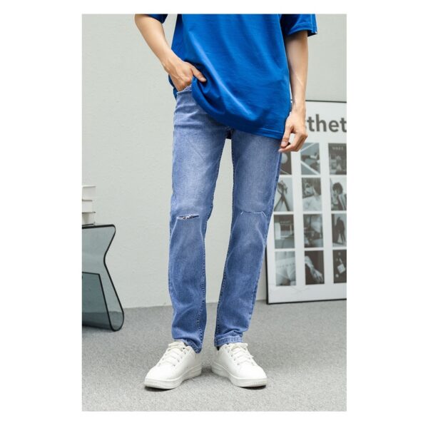 Quần Jean Dài Nam Slimfit Đơn Giản Thời Trang Thương Hiệu Y2010 B43 21623 |YaMe| - Hình ảnh 4