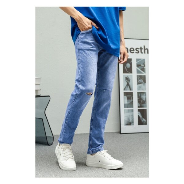 Quần Jean Dài Nam Slimfit Đơn Giản Thời Trang Thương Hiệu Y2010 B43 21623 |YaMe| - Hình ảnh 5