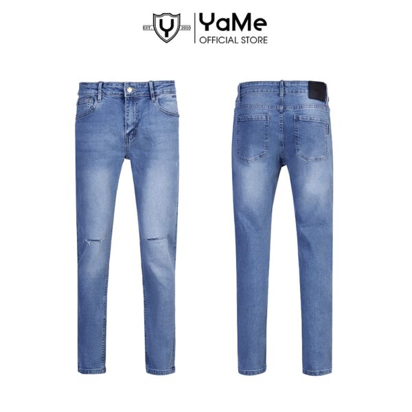 Quần Jean Dài Nam Slimfit Đơn Giản Thời Trang Thương Hiệu Y2010 B43 21623 |YaMe|