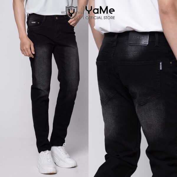 Quần Jean Dài Nam Slimfit Tối Giản Thời Trang Thương Hiệu Y2010 M7 21660 |YaMe| - Hình ảnh 2