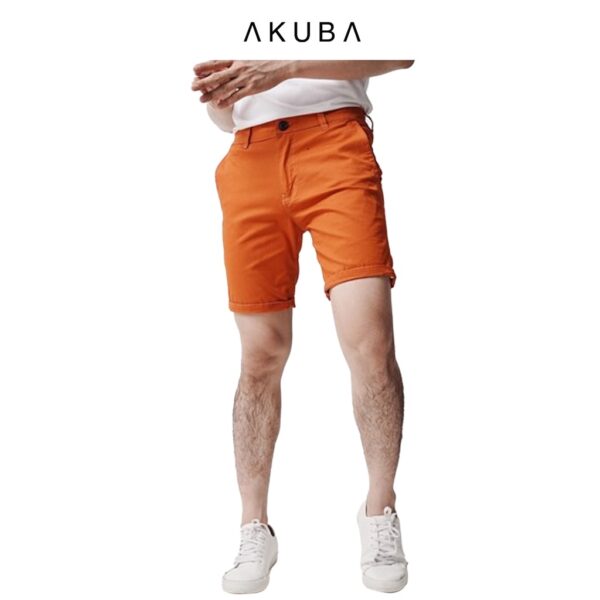 Quần Short Nam Kaki Trơn AKUBA | 904