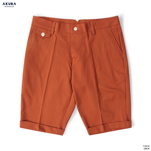 Quần Short Tây Nam AKUBA Cotton Cao Cấp | F3016 - Hình ảnh 4