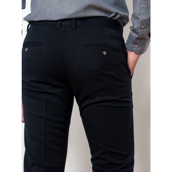 Quần Tây Nam 4MEN QT140 Form Slim-Cropped, Vải Âu mềm mịn, tôn dáng co giãn thoải mái, phong cách trẻ trung, thanh lịch - Hình ảnh 4