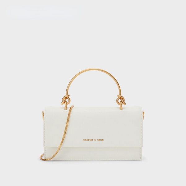 Túi Xách Charles KEITH CK6 Phối Dây Xích Cá Tính10840314-3 - Hình ảnh 2
