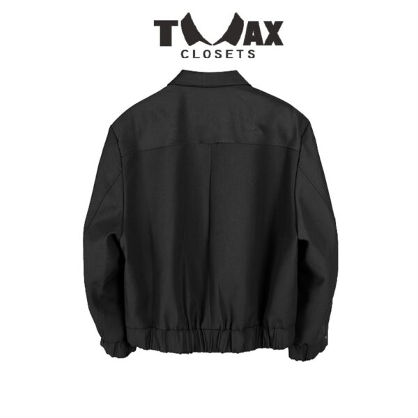 Áo khoác BOMBER JACKET KAKI, Áo bomber TMAX CLOSETS nam nữ đen, sành điệu, cá tính độc lạ UNISEX mã TM-BB1021 - Hình ảnh 8