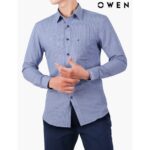 Áo Sơ mi dài tay OWEN Regularfit – AR22725DT