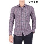 Áo sơ mi dài tay OWEN Regularfit Đỏ – AR20850DT