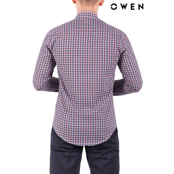 Áo sơ mi dài tay OWEN Regularfit Đỏ - AR20850DT - Hình ảnh 3