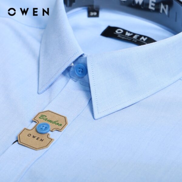 OWEN - Áo sơ mi dài tay Regular Fit Xanh vừa - AR221272DT - Ảnh 2