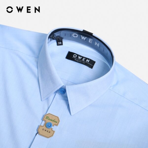 OWEN - Áo sơ mi dài tay Regular Fit Xanh vừa - AR221272DT - Ảnh 3