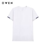 OWEN – Áo thun T-Shirt Body Fit màu Trắng – TSN221170