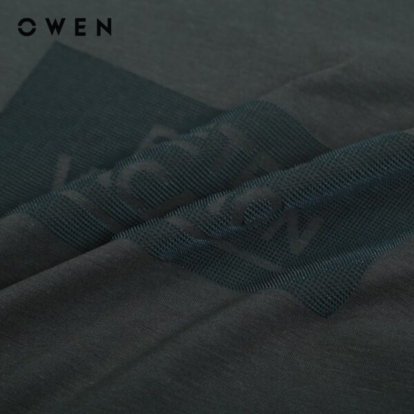 OWEN - Áo Tshirt ngắn tay Body Fit Xám đậm - TSN231440 - Hình ảnh 3