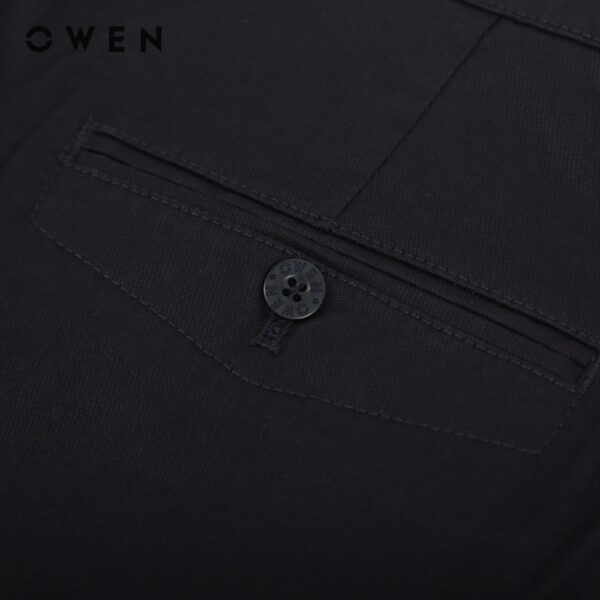 OWEN - Quần khaki Slim Fit Đen - QKSL220659 - Hình ảnh 2