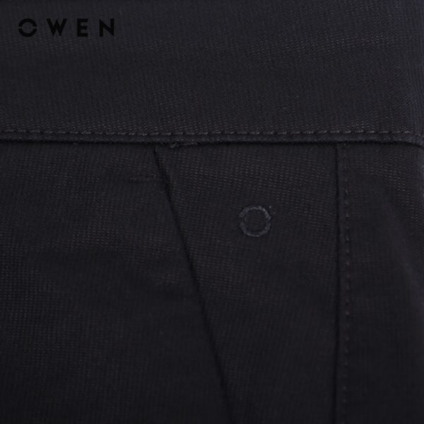 OWEN - Quần khaki Slim Fit Đen - QKSL220659 - Hình ảnh 3