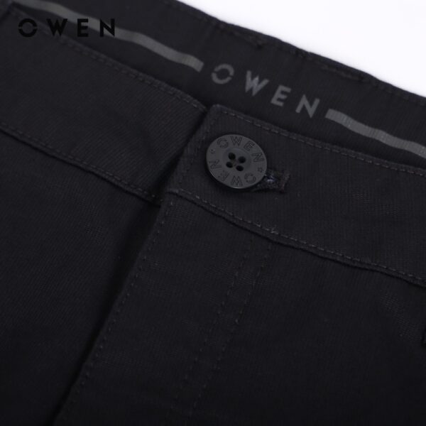 OWEN - Quần khaki Slim Fit Đen - QKSL220659 - Hình ảnh 4