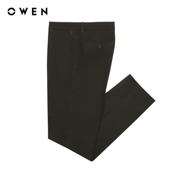 OWEN - Quần khaki Slim Fit Nâu - QKSL221140