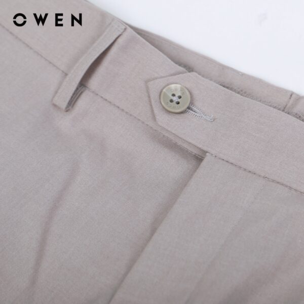 OWEN - Quần tây Slim Fit Be - QS220676 - Ảnh 4