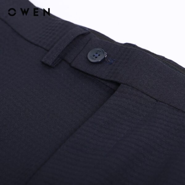 OWEN - Quần tây Slim Fit Navy - QS220688 - Hình ảnh 3