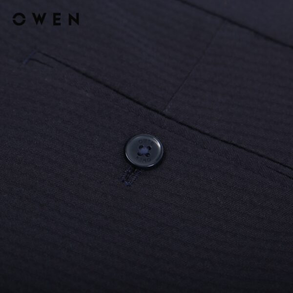 OWEN - Quần tây Slim Fit Navy - QS220688 - Hình ảnh 4