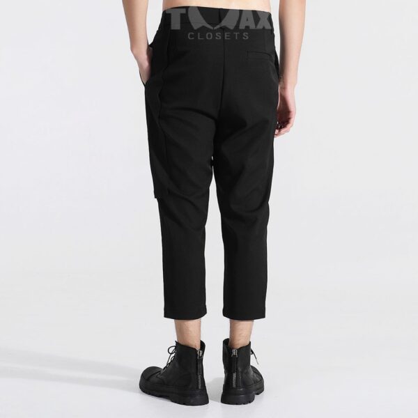 Quần baggy nam vạt giả TMAXCLOSETS cách điệu cá tính, vải kaki cotton mềm mịn, thoáng mát TM-Q1026 - Hình ảnh 8