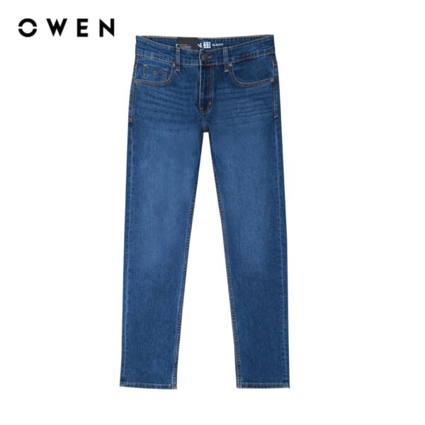 Quần jeans nam Owen Slimfit màu xanh - QJSL23687L(MHR)