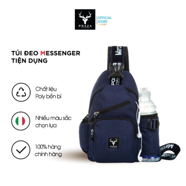 Túi Đeo Messenger Cao Cấp PRAZA DC108 - Hình ảnh 3